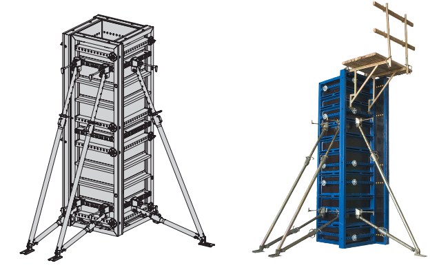 Опалубка для колонн EM TOP